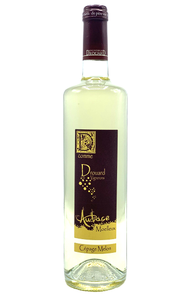 Jus de Raisin Pétillant sans alcool Blanc - Vignoble Drouard